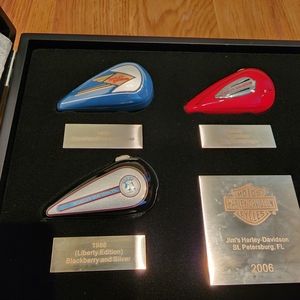 Harley Davidson Collectable Tank Set 2006